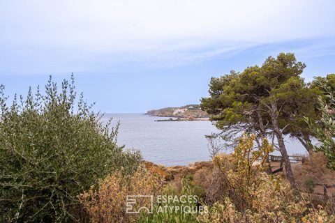 cocon lumineux à Banyuls avec loggia et prestations Thalasso