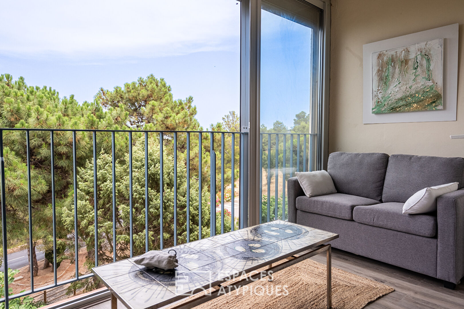 cocon lumineux à Banyuls avec loggia et prestations Thalasso