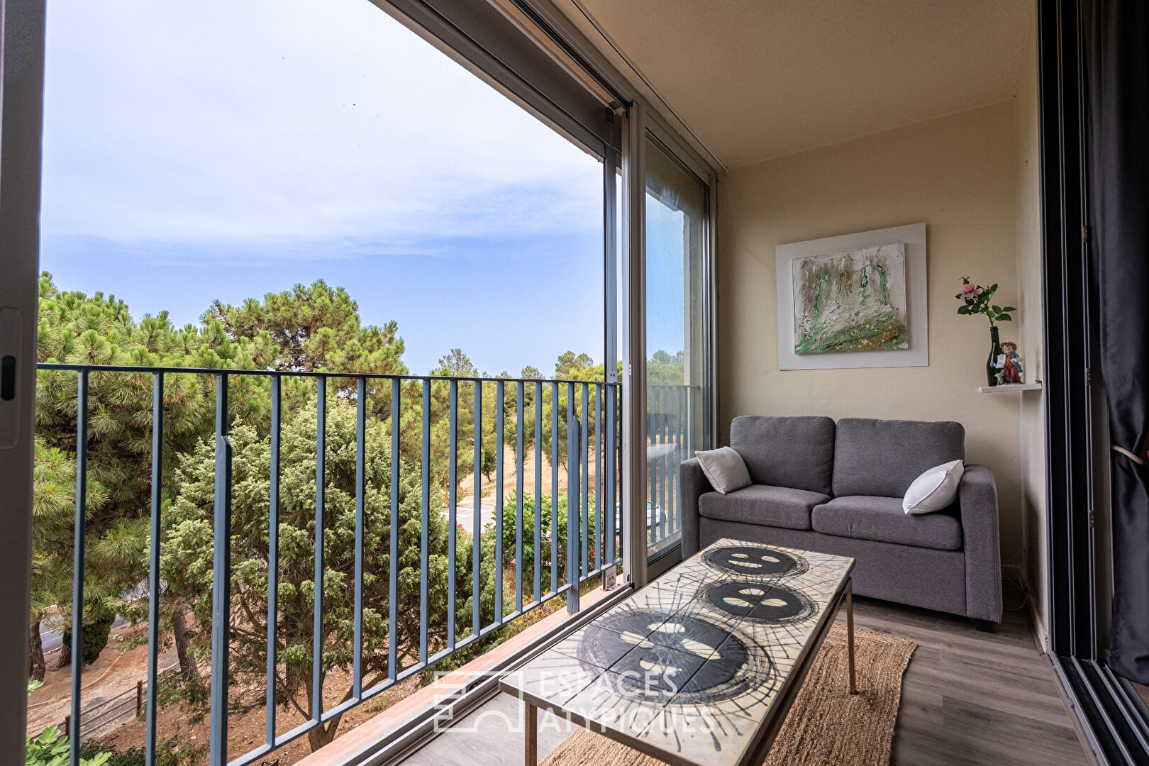 cocon lumineux à Banyuls avec loggia et prestations Thalasso