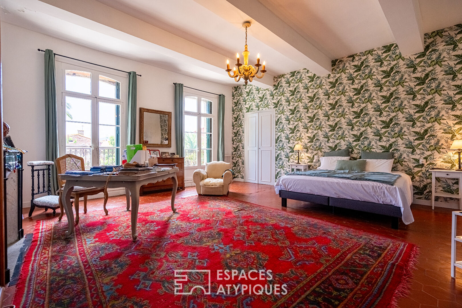 Splendide maison bourgeoise avec jardin bucolique