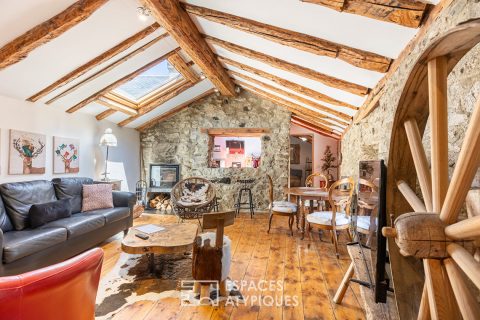Ancien presbitère rénové à la montagne
