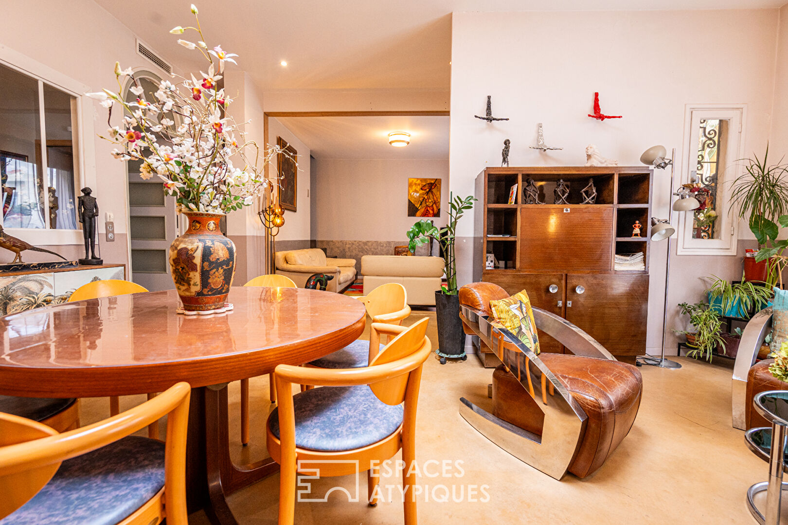 Maison de caractère avec toit-terrasse paysagé