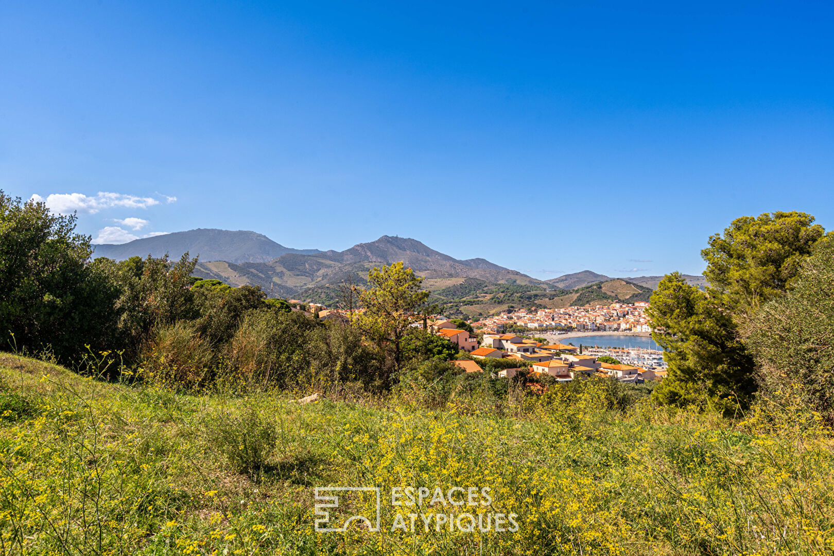 Cocon lumineux à Banyuls avec vue mer et accès Thalasso