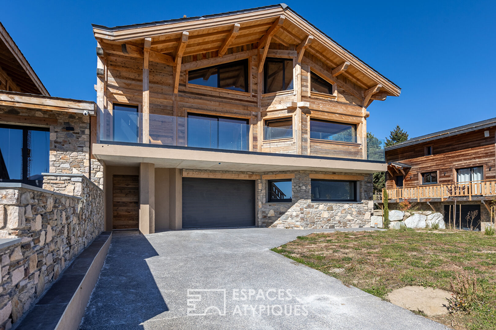Chalet à Bolquère avec vue spectaculaire sur le Cambre d’Aze