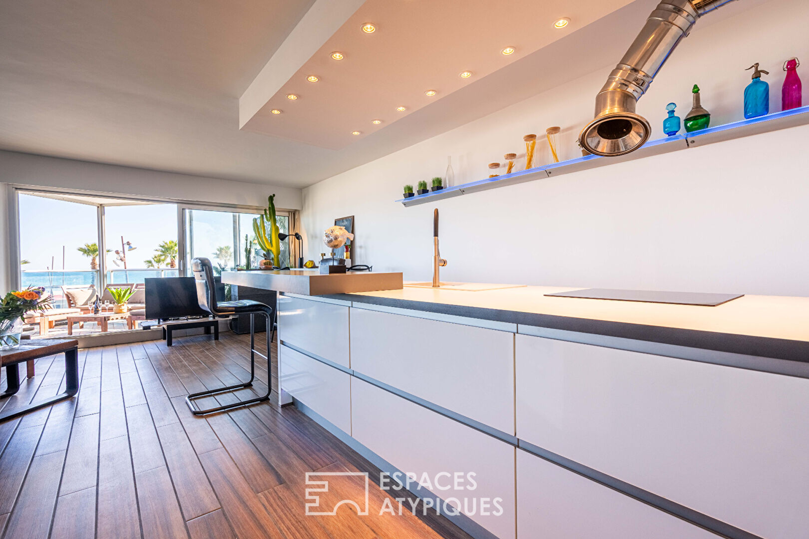 Appartement d’exception face à la mer à Canet Plage