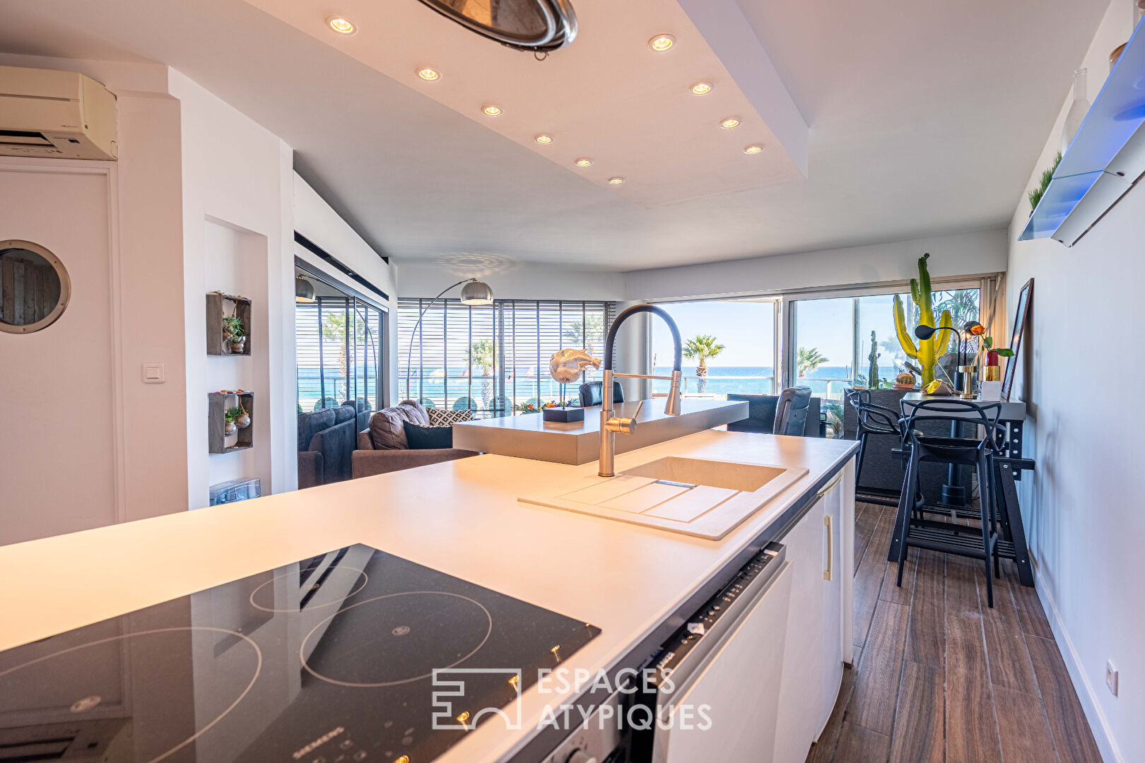 Appartement d’exception face à la mer à Canet Plage