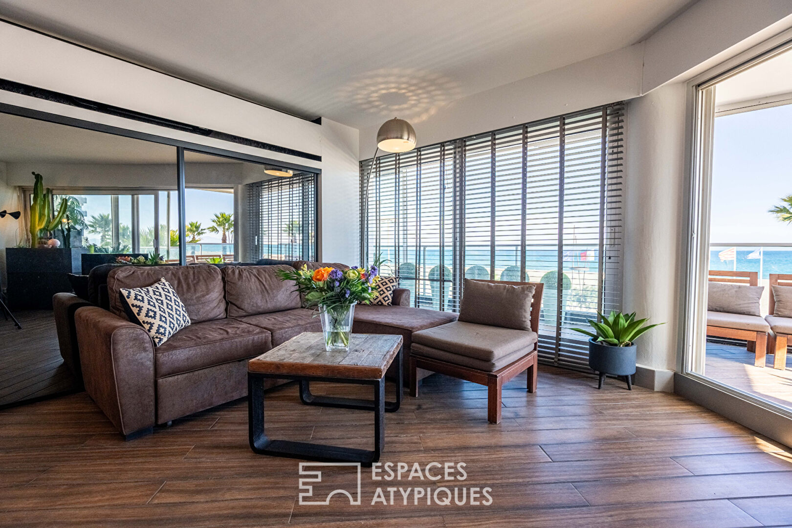 Appartement d’exception face à la mer à Canet Plage