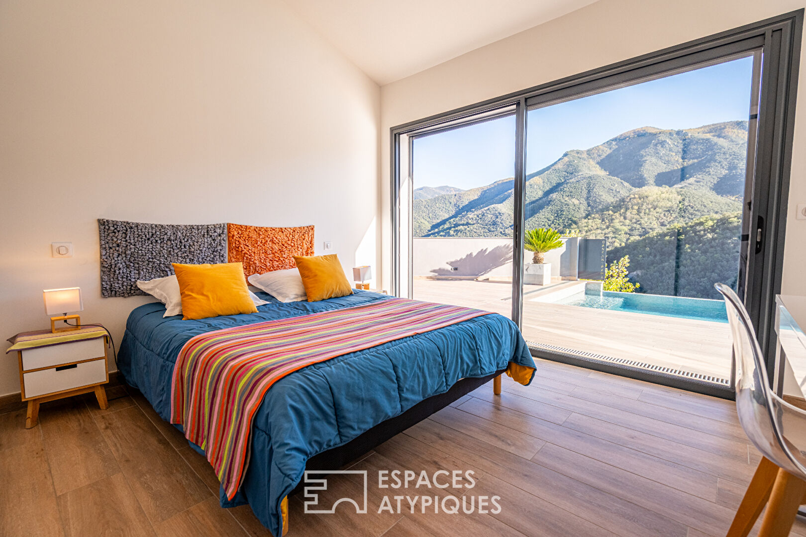 Villa contemporaine au coeur des Albères avec vue panoramique