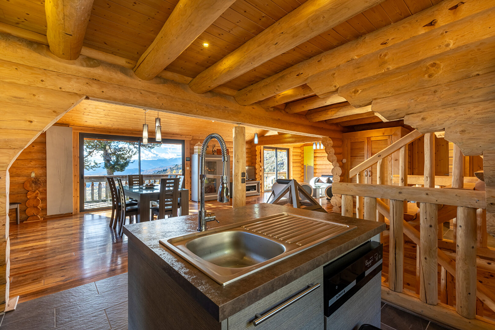 Chalet contemporain avec vue panoramique près de Font-Romeu