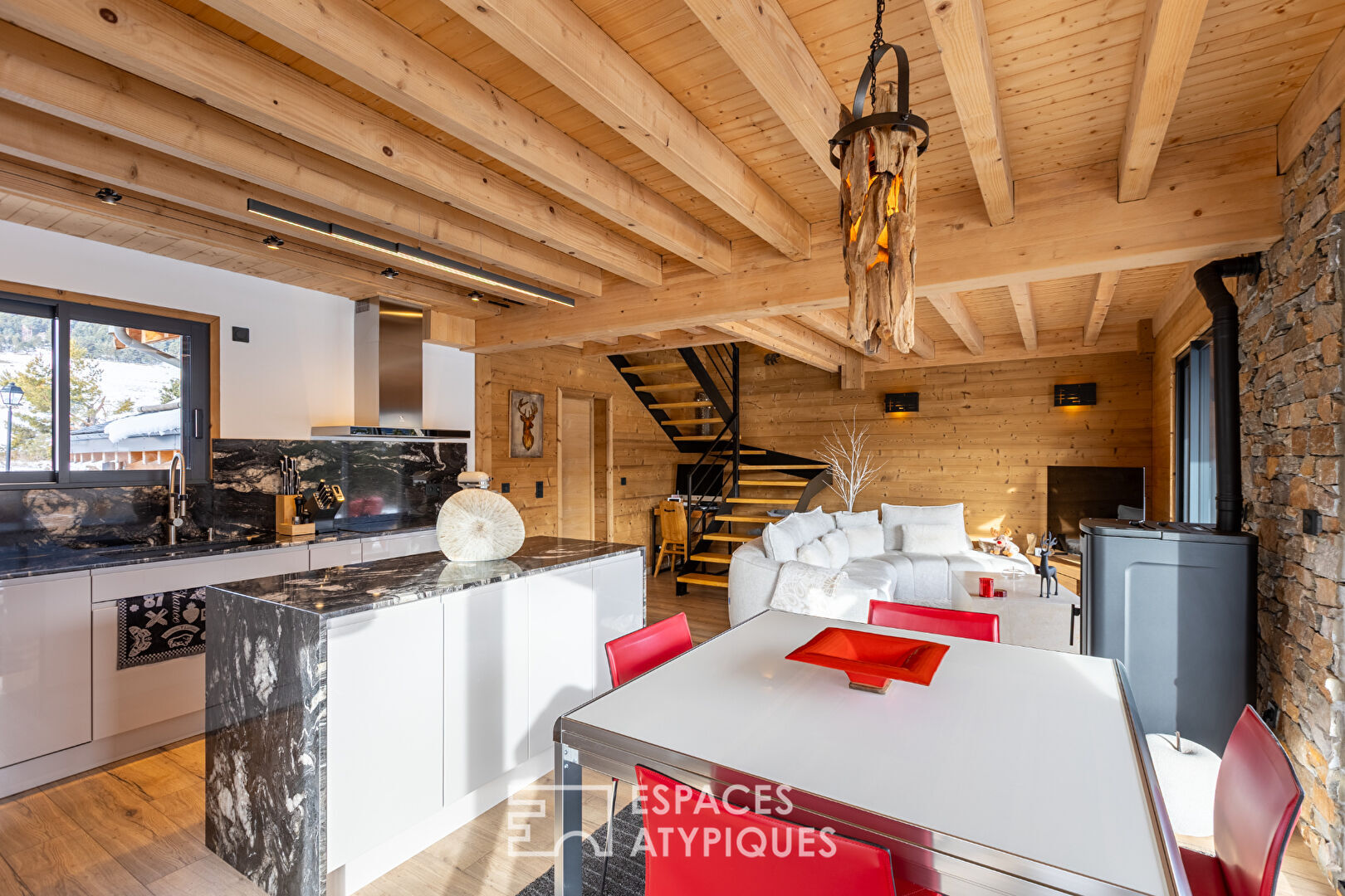 Chalet contemporain avec vue à proximité de Formiguères