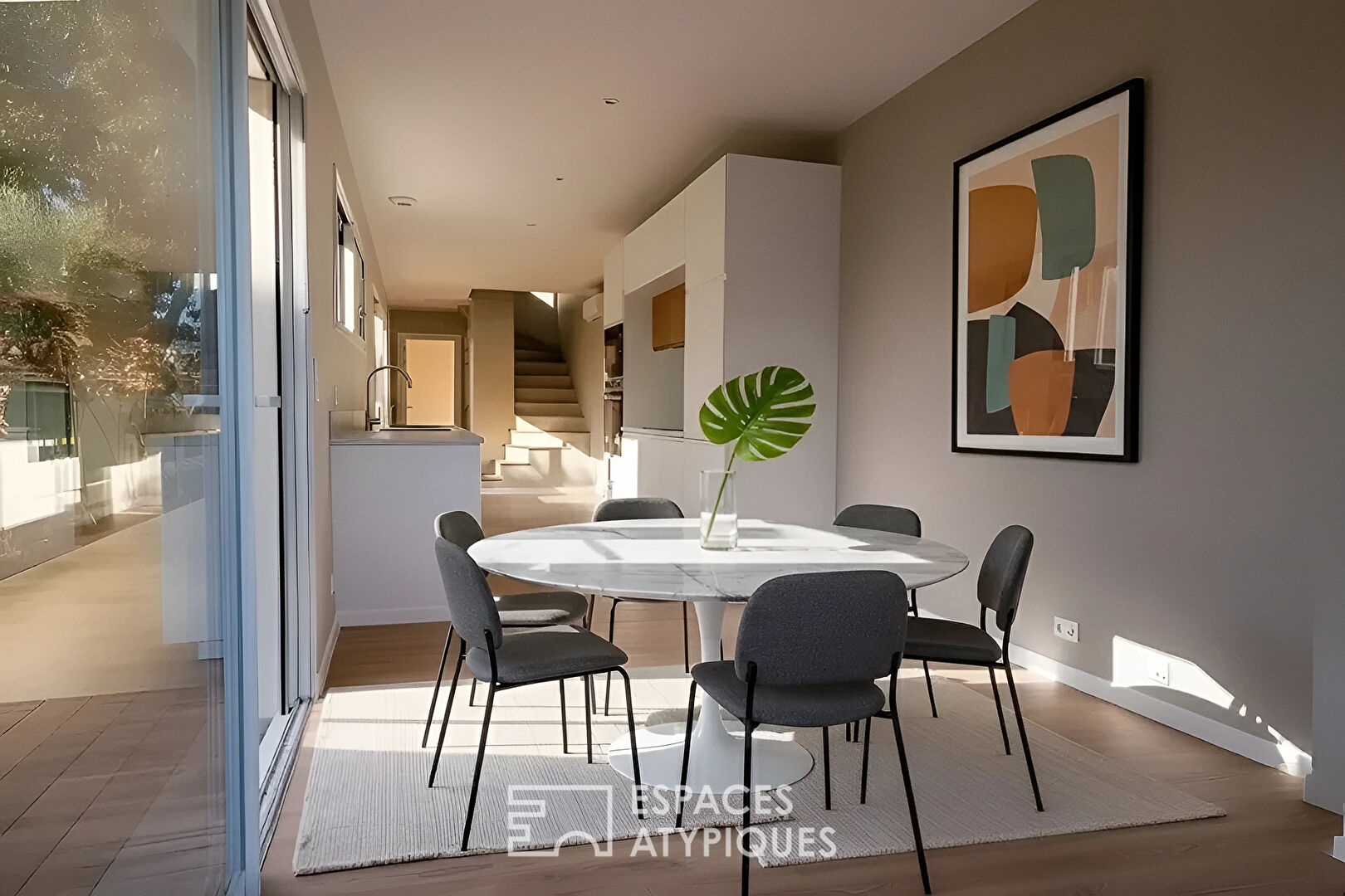 Maison style tiny house avec vue