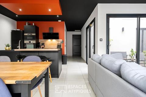 Maison de plain-pied dans un quartier calme