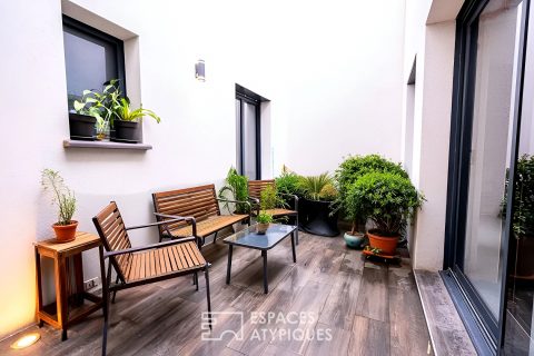 Maison de plain-pied dans un quartier calme