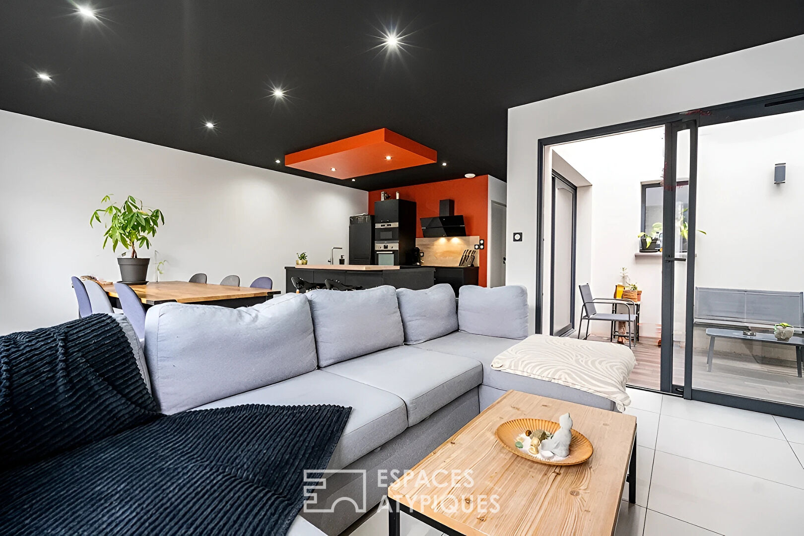 Maison de plain-pied dans un quartier calme