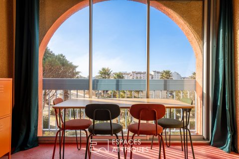 Appartement T2 avec mezzanine et terrasse au Barcarès