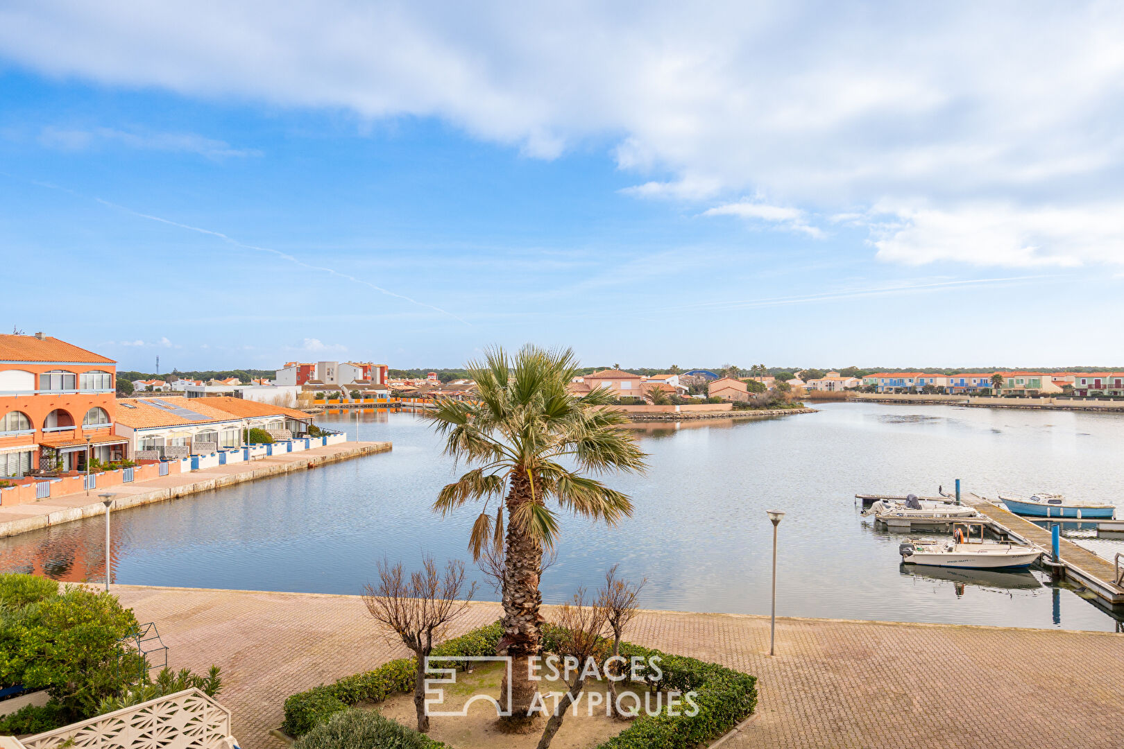 Appartement T2 avec mezzanine et terrasse au Barcarès