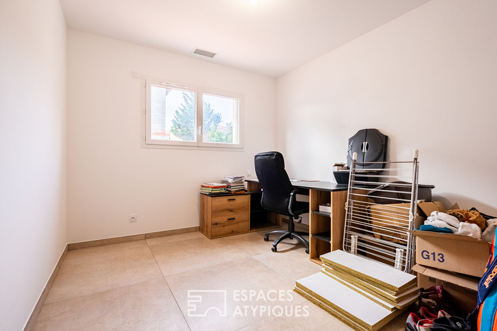 Villa récente avec jardin, un écrin récent aux accents de pierre a proximité de Perpignan