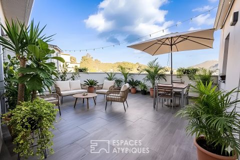 Superbe duplex avec terrasse panoramique sur Port-Vendres