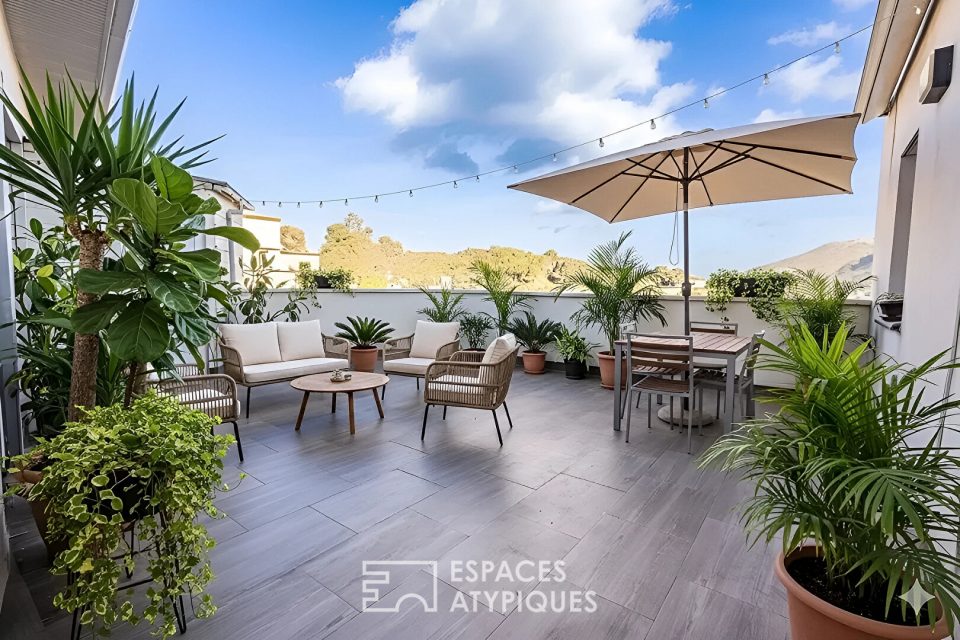 Superbe duplex avec terrasse panoramique sur Port-Vendres
