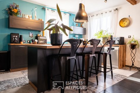 Maison familiale avec jardin et piscine