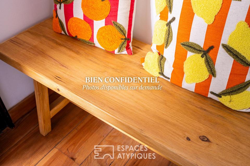 Lumineuse maison d'architecte rénovée