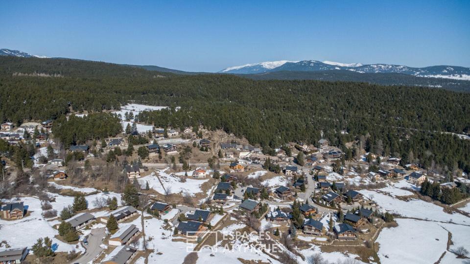 Chalet de prestige avec accès privé à Bolquère