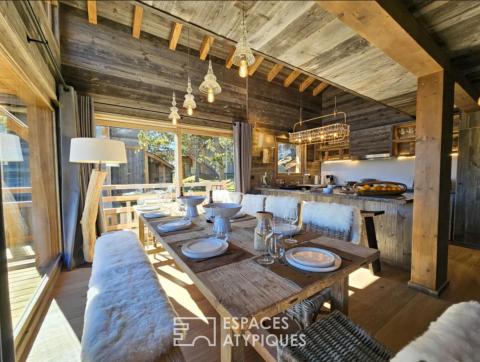 Chalet de prestige avec accès privé à Bolquère