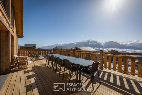 Chalet d&rsquo;exception avec vue panoramique à Font-Romeu