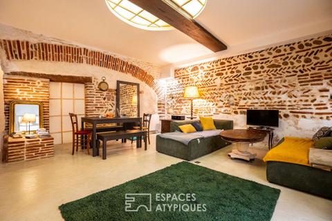 Appartement de charme articulé autour d&rsquo;un patio au coeur de Perpignan