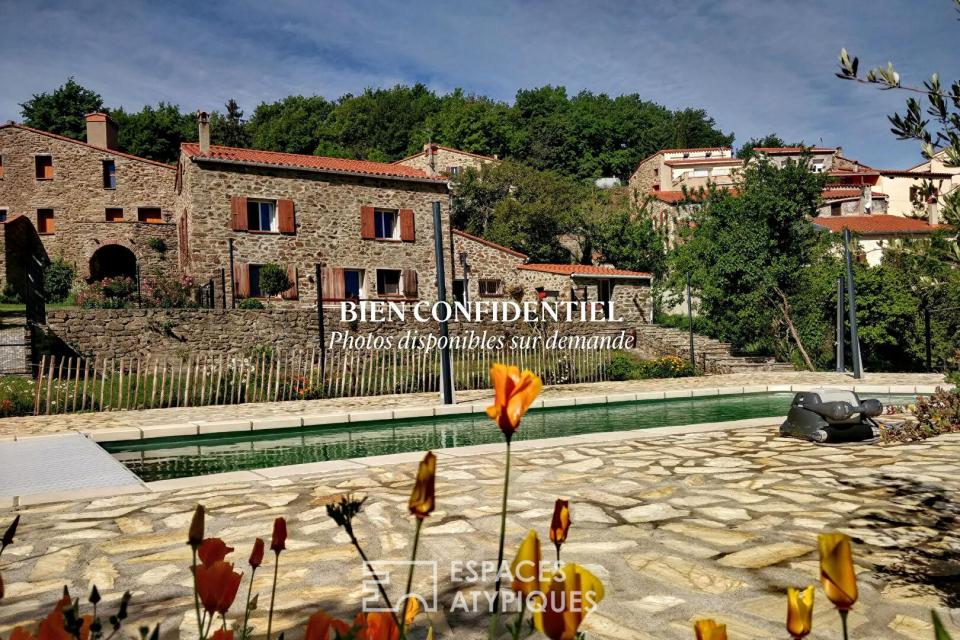 Hameau de pierre et art de vivre en terre catalane