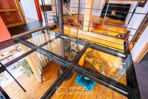 Belle maison à ossature bois au sein d&rsquo;un domaine de 16 000 m² et de son verger