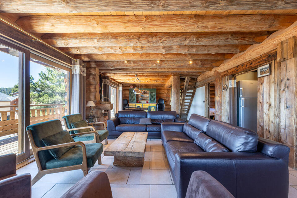 Chalet de caractère avec beau jardin à Bolquère