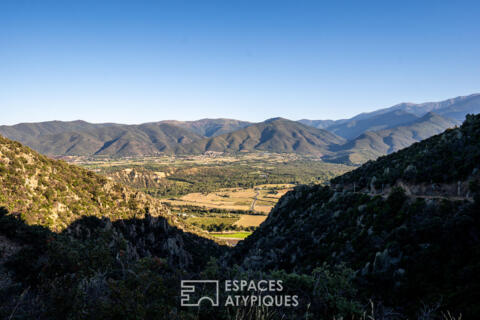 Maison écologique avec vue imprenable