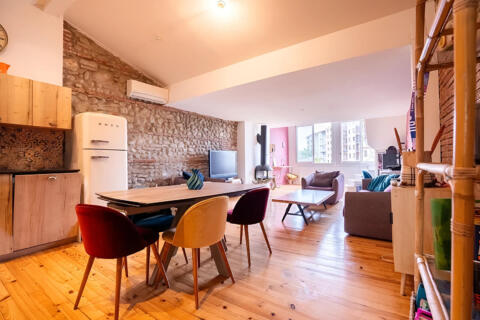 Superbe appartement de caractère en dernier étage avec terrasse panoramique