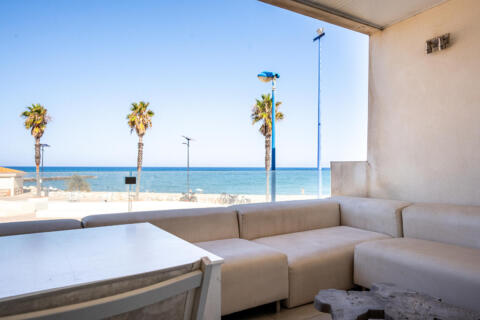 Maison en front de mer