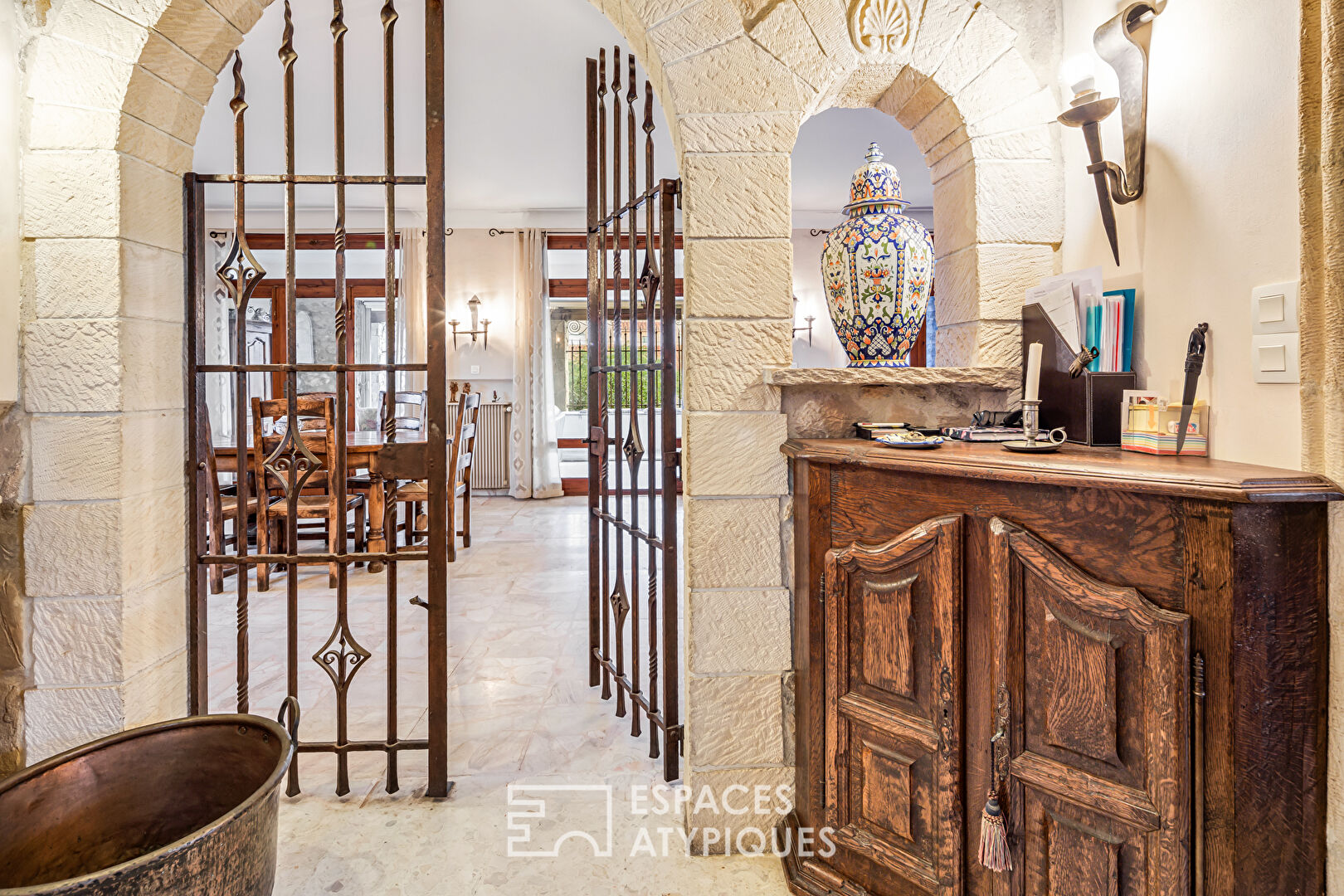 Character House with Landscaped Garden, Swimming Pool and View of the Albères