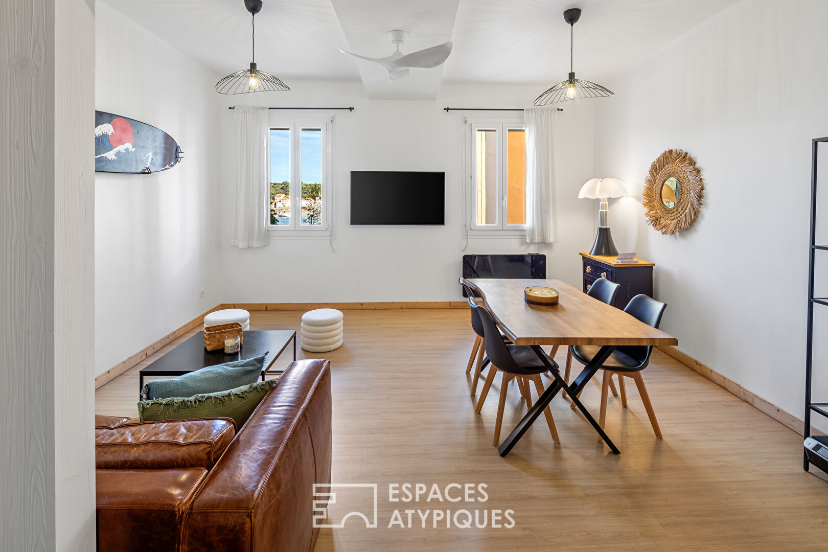 Appartement rénové avec vue sur le port au coeur de Port-Vendres
