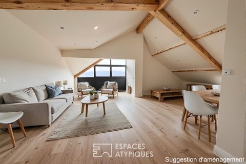 Duplex de prestige au pieds des pistes