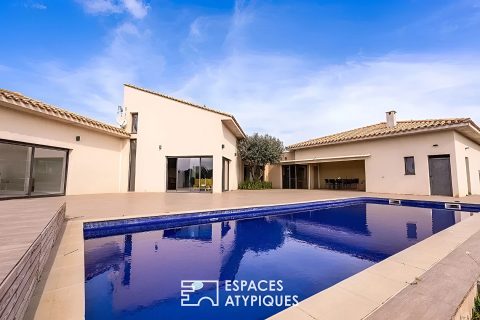 Villa d’architecte dans un écrin de verdure