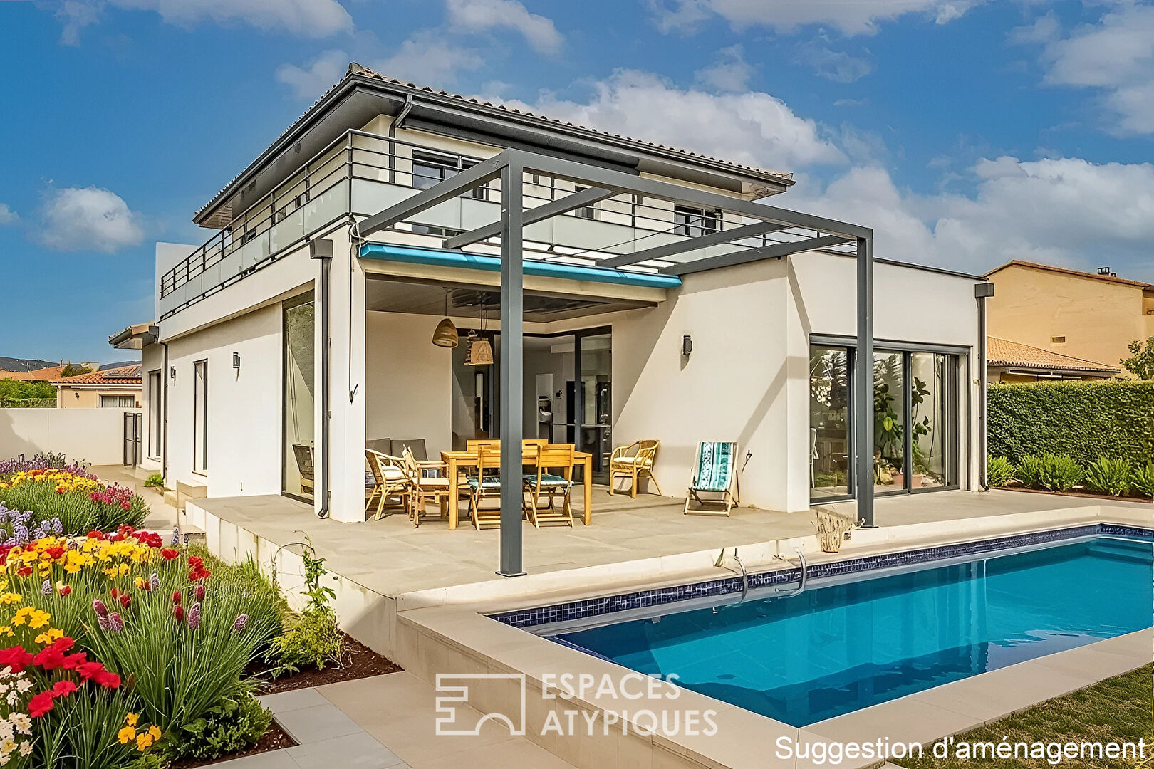 Villa d’Architecte avec grande terrasse