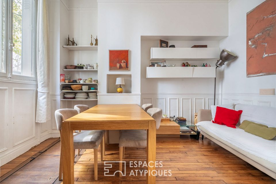 Appartement comme une petite maison avec cour privative