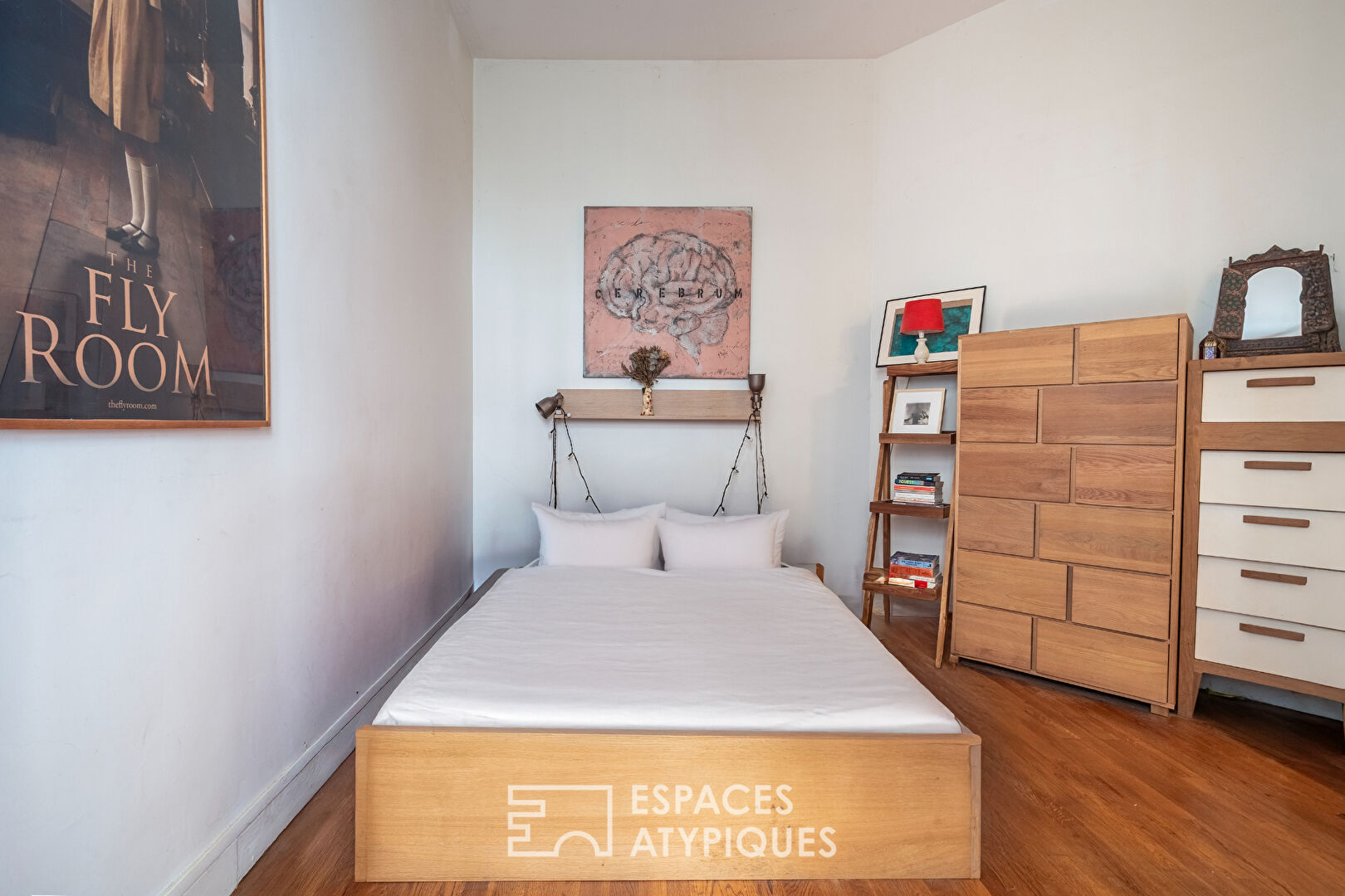 Appartement et local avec cour privative