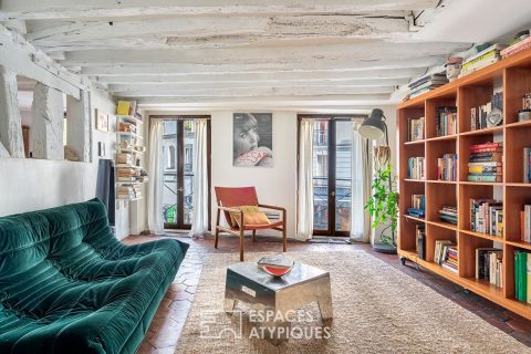 Vintage-style apartment near the Canal St Martin