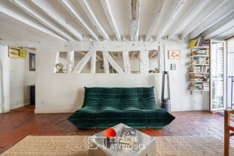 Vintage-style apartment near the Canal St Martin