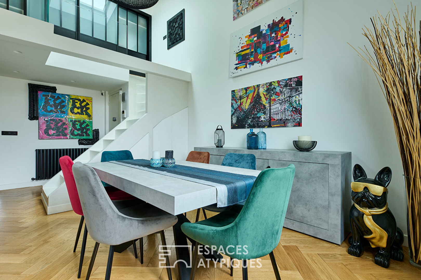 Loft d’exception en dernier étage