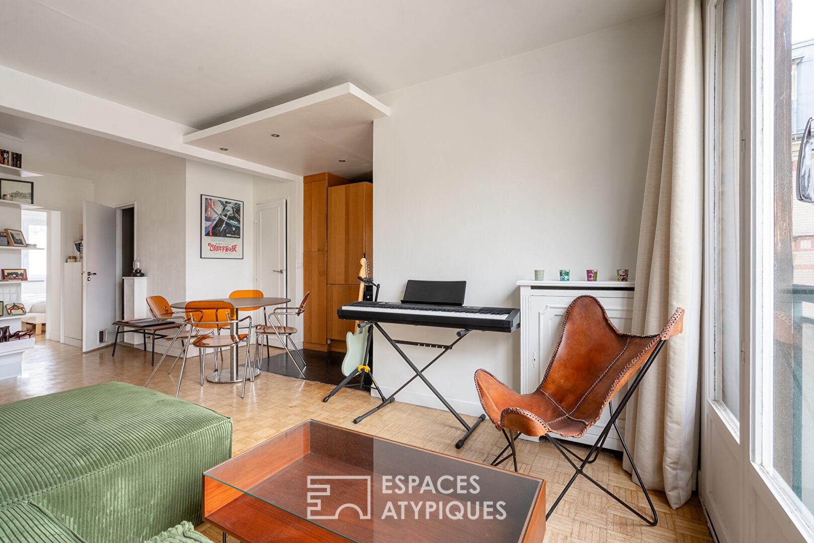 Appartement d’architecte avec balcons