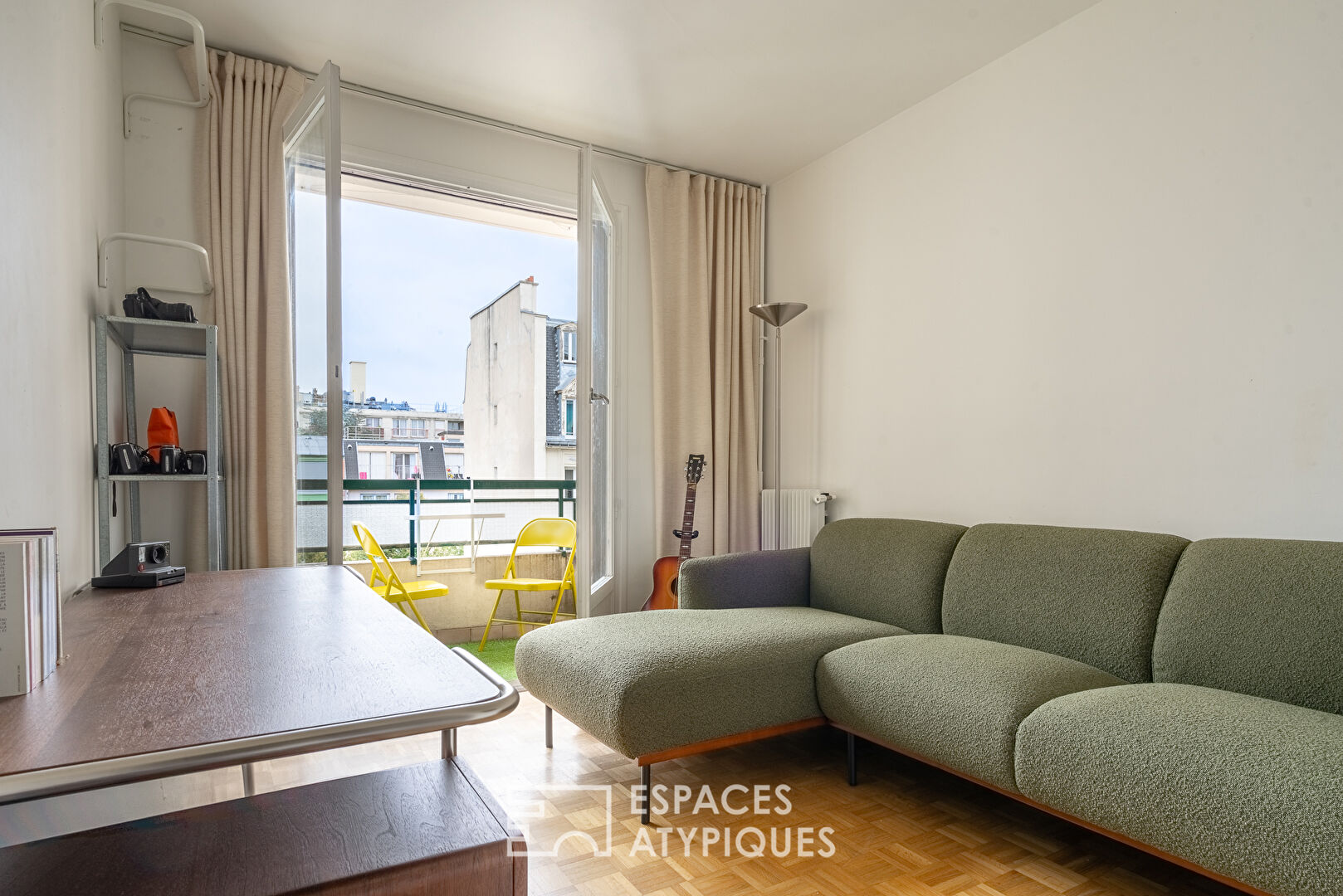 Appartement d’architecte avec balcons