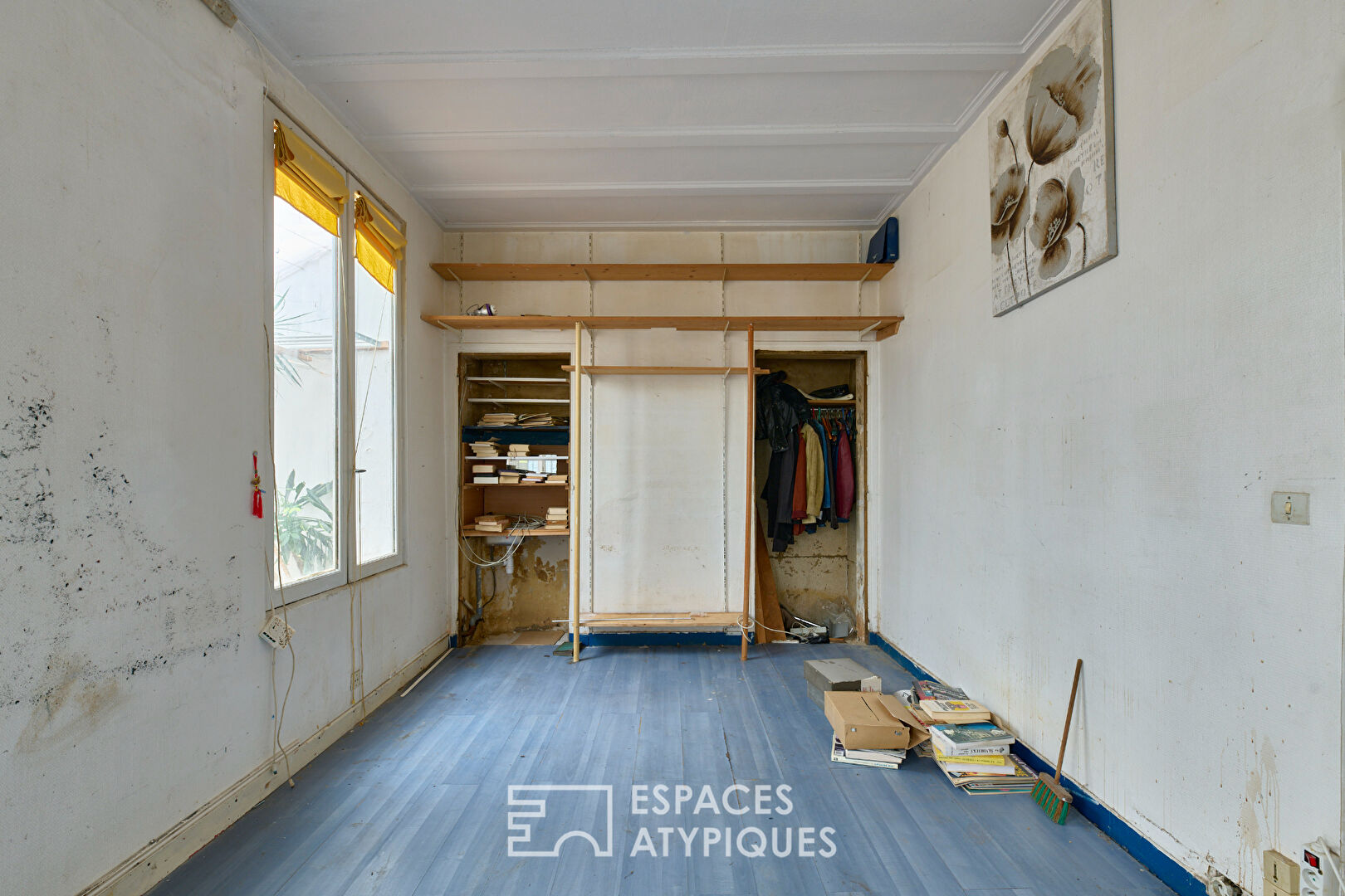 Ancien atelier avec jardin d’hiver au Square Gardette