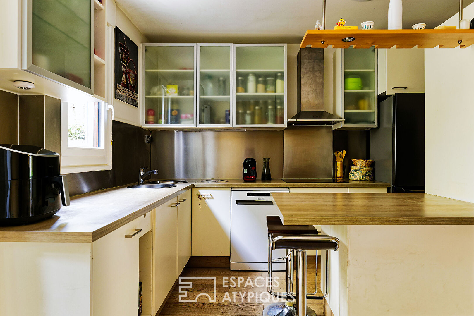 Duplex en rez-de-jardin avec terrasse