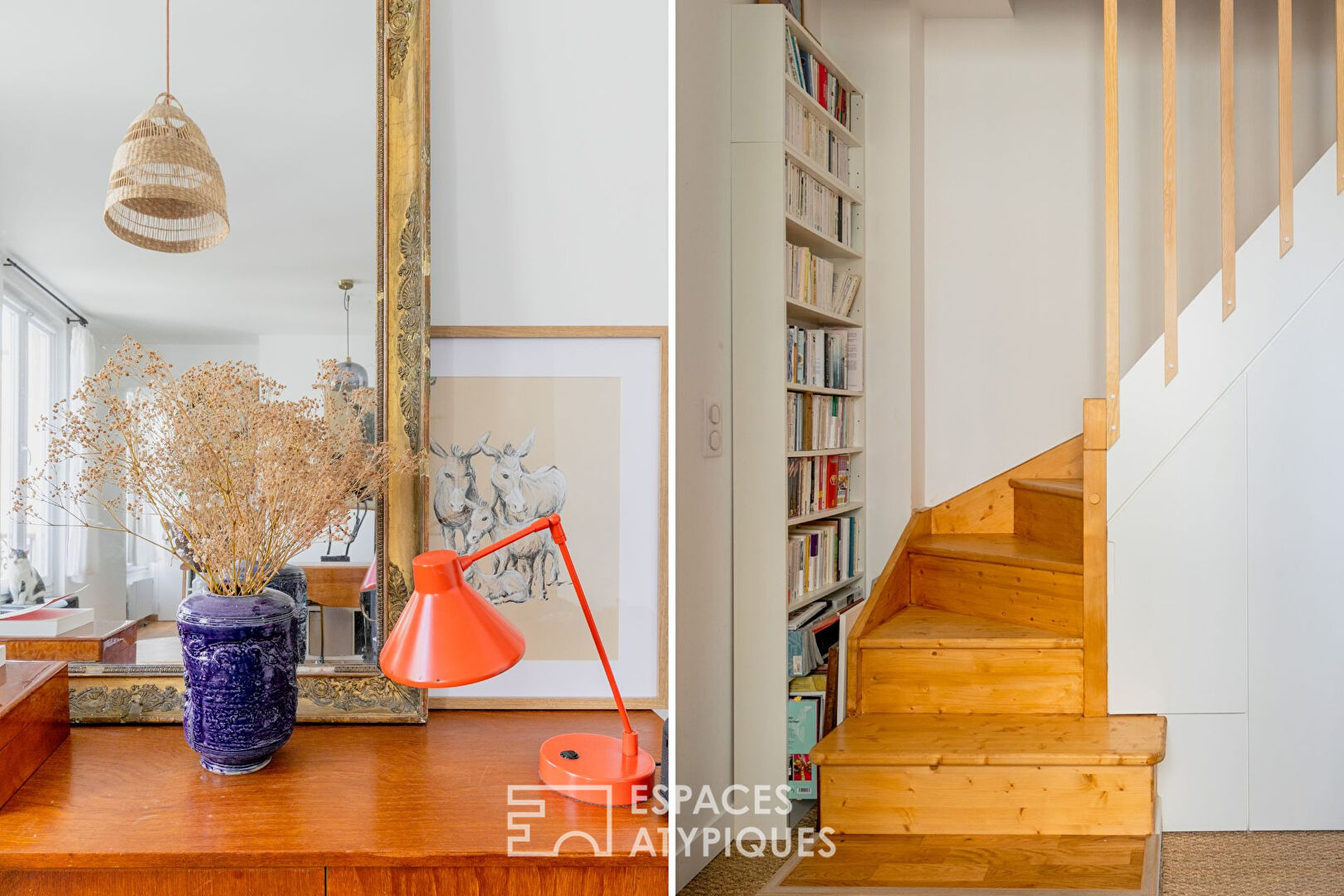 Duplex baigné de lumière à deux pas du marché d’Aligre